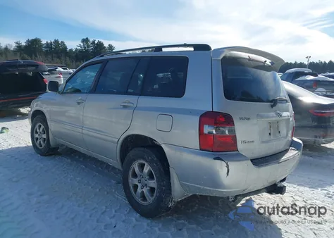 2007 Toyota Highlander V6 из США, поврежденный, VIN JTEHP21A770231274